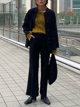 Yurinaさん（レディース・166cm）の冬コーディネート