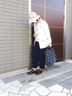 「journal standard L'essage（ジャーナルスタンダードレサージュ）のアイテム（その他アウター）」を使った、na.さん（レディース・160cm）の春コーディネート