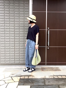 na.さん(レディース・160cm)の夏コーディネート