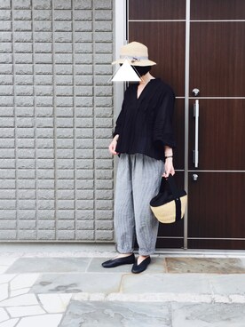 na.さん（レディース・160cm）の夏コーディネート