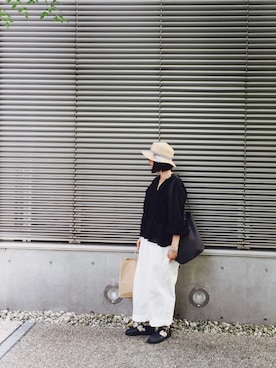 「saami crafts（サーミクラフト）のアイテム」を使った、na.さん（レディース・160cm）の夏コーディネート