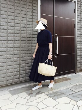 「saami crafts（サーミクラフト）のアイテム」を使った、na.さん（レディース・160cm）の夏コーディネート