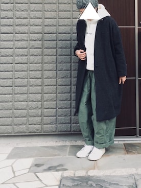 na.さん（レディース・160cm）の冬コーディネート