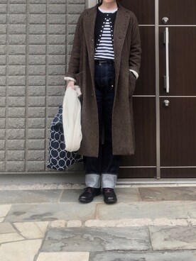 na.さん（レディース・160cm）の冬コーディネート