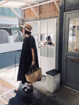 「dansko（ダンスコ）のアイテム（サンダル）」を使った、na.さん（レディース・160cm）の夏コーディネート