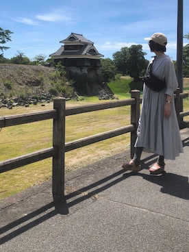 「dansko（ダンスコ）のアイテム（サンダル）」を使った、na.さん（レディース・160cm）の夏コーディネート