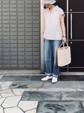 na.さん（レディース・160cm）の夏コーディネート