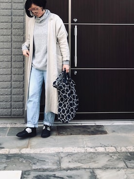 「Mond（モント）のアイテム」を使った、na.さん（レディース・160cm）の冬コーディネート