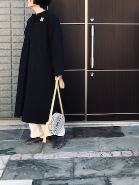 「saami crafts（サーミクラフト）のアイテム」を使った、na.さん（レディース・160cm）の冬コーディネート