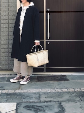 na.さん(レディース・160cm)の冬コーディネート