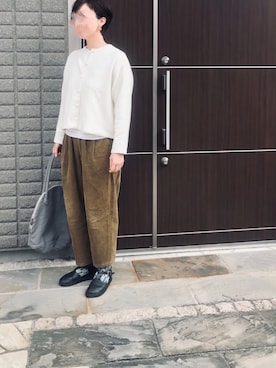 「Mond（モント）のアイテム」を使った、na.さん（レディース・160cm）の秋コーディネート