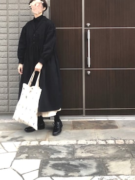 na.さん(レディース・160cm)の冬コーディネート