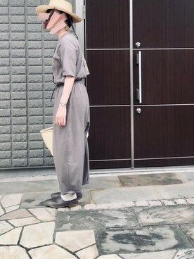 「dosa（ドーサ）のアイテム」を使った、na.さん（レディース・160cm）の夏コーディネート