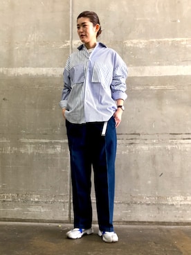 MOTOCHIKAさん（レディース・168cm）の春コーディネート