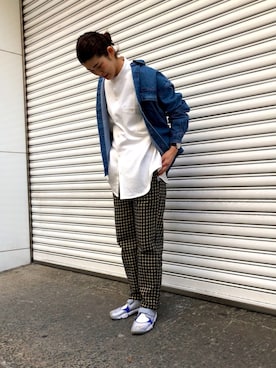 MOTOCHIKAさん（レディース・168cm）の春コーディネート