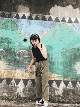 李桃さんのコーディネート