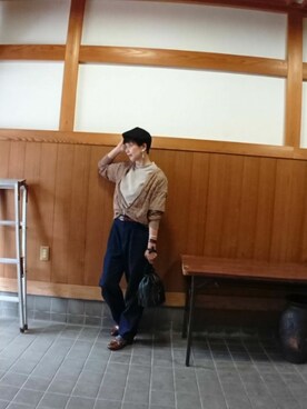 「アイテム（ブルゾン）」を使った、まゆさん（レディース・167cm・40代）の秋コーディネート