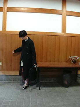 「秋のマイ旬スタイル」｜「アイテム（トレンチコート）」を使った、まゆさん（レディース・167cm）の秋コーディネート