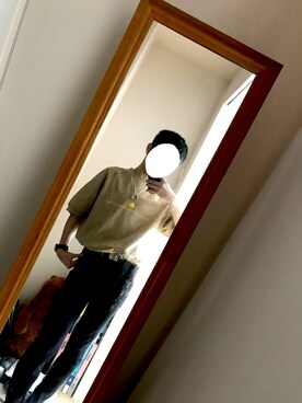 「LOGOS（ロゴス）のアイテム（トップス）」を使った、たいひろさん（メンズ・165cm）の夏コーディネート