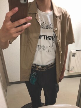 WACA.さん(メンズ・183cm)の夏コーディネート