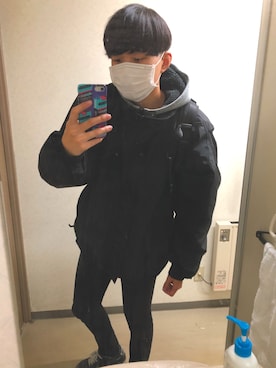 「PUMA」｜「アイテム（財布/小物）」を使った、WACA.さん（メンズ・183cm）の秋コーディネート