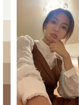 「LOVFEE（ラッフィ）のアイテム（ワンピース/ドレス）」を使った、liting1111hさん（レディース・158cm）の冬コーディネート