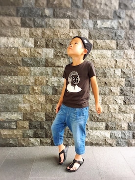 「フェリシモキッズ（フェリシモキッズ）のアイテム」を使った、はちさん（キッズ・120cm）の夏コーディネート