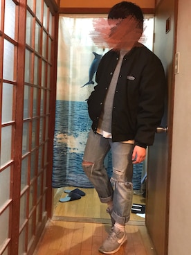 あっちゃんさん（メンズ・169cm）の冬コーディネート