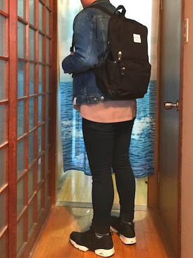 「SPRUCE（スプルース）のアイテム」を使った、あっちゃんさん（メンズ・169cm）の秋コーディネート