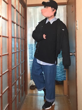 「アイテム（ブルゾン）」を使った、あっちゃんさん（メンズ・169cm・10代）の冬コーディネート