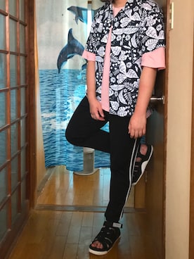 あっちゃんさん（メンズ・169cm）の夏コーディネート