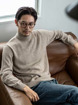 「その他セレクト（ソノタセレクト）のアイテム」を使った、wa-taさん（メンズ・176cm）の冬コーディネート