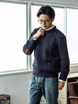 「その他セレクト（ソノタセレクト）のアイテム」を使った、wa-taさん（メンズ・176cm）の冬コーディネート