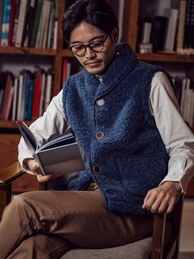 「その他セレクト（ソノタセレクト）のアイテム」を使った、wa-taさん（メンズ・176cm）の冬コーディネート