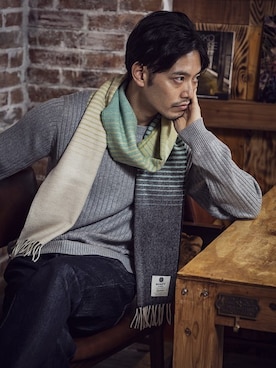 「その他セレクト（ソノタセレクト）のアイテム」を使った、wa-taさん（メンズ・176cm）の冬コーディネート