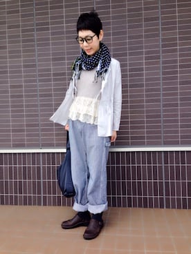 「La TOTALITE（ラトータリテ）のアイテム」を使った、kcocoronさん（レディース・160cm）の春コーディネート