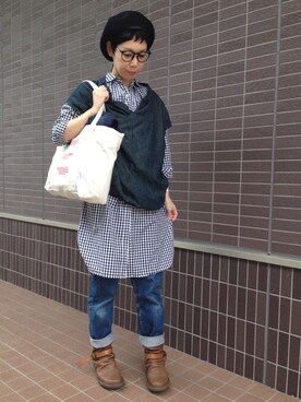 「La TOTALITE（ラトータリテ）のアイテム」を使った、kcocoronさん（レディース・160cm）の秋コーディネート