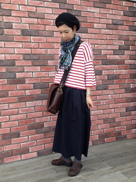 「style+confort（スティールエコンフォール）のアイテム」を使った、kcocoronさん（レディース・160cm）の秋コーディネート