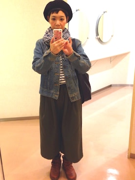 「style+confort（スティールエコンフォール）のアイテム」を使った、kcocoronさん（レディース・160cm）の秋コーディネート