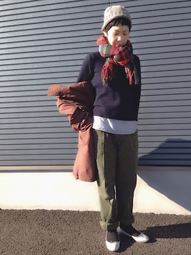 kcocoronさん（レディース・160cm）の冬コーディネート