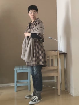 「La TOTALITE（ラトータリテ）のアイテム」を使った、kcocoronさん（レディース・160cm）の春コーディネート