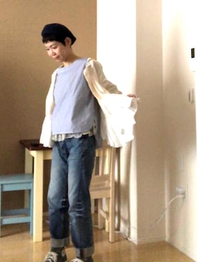「La TOTALITE（ラトータリテ）のアイテム」を使った、kcocoronさん（レディース・160cm）の春コーディネート