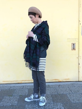「La TOTALITE（ラトータリテ）のアイテム」を使った、kcocoronさん（レディース・160cm）の秋コーディネート