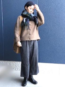 kcocoronさん（レディース・160cm）の冬コーディネート