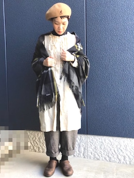 「style+confort（スティールエコンフォール）のアイテム」を使った、kcocoronさん（レディース・160cm）の春コーディネート