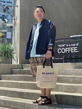 「417 EDIFICE（フォーワンセブンエディフィス）のアイテム（バッグ）」を使った、JI-KENさん（メンズ・168cm）の春コーディネート