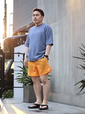 「TIMEX（タイメックス）のアイテム（腕時計）」を使った、JI-KENさん（メンズ・168cm）の春コーディネート