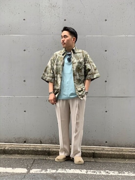 JI-KENさん（メンズ・168cm）の夏コーディネート