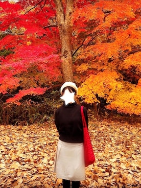 すみれさん(レディース・158cm)の秋コーディネート