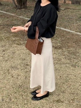 「Link」｜ℳ.さん（レディース・165cm）の春コーディネート
